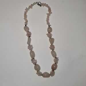 Genuine Quartz 18" Necklace